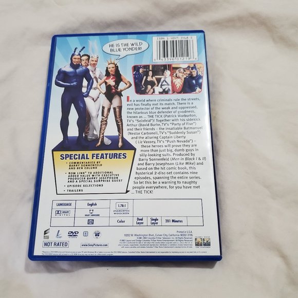 The Tick The Live Action Series Entire Series DVD Set - Picture 2 of 4